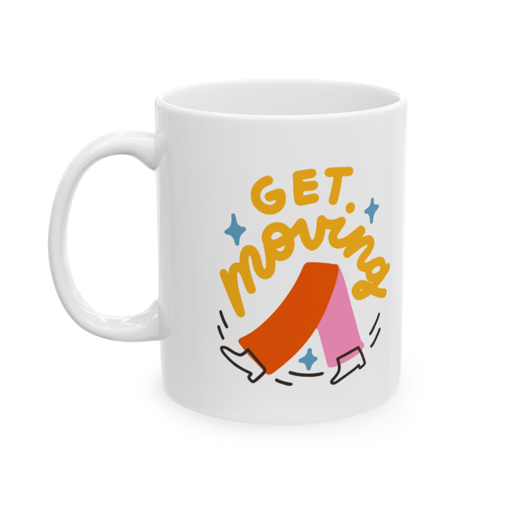 Inspirational Ceramic Coffee Mug, Motivational Gift for Friends, Home Office Decor, Birthday Present, Coffee Lover's Mug