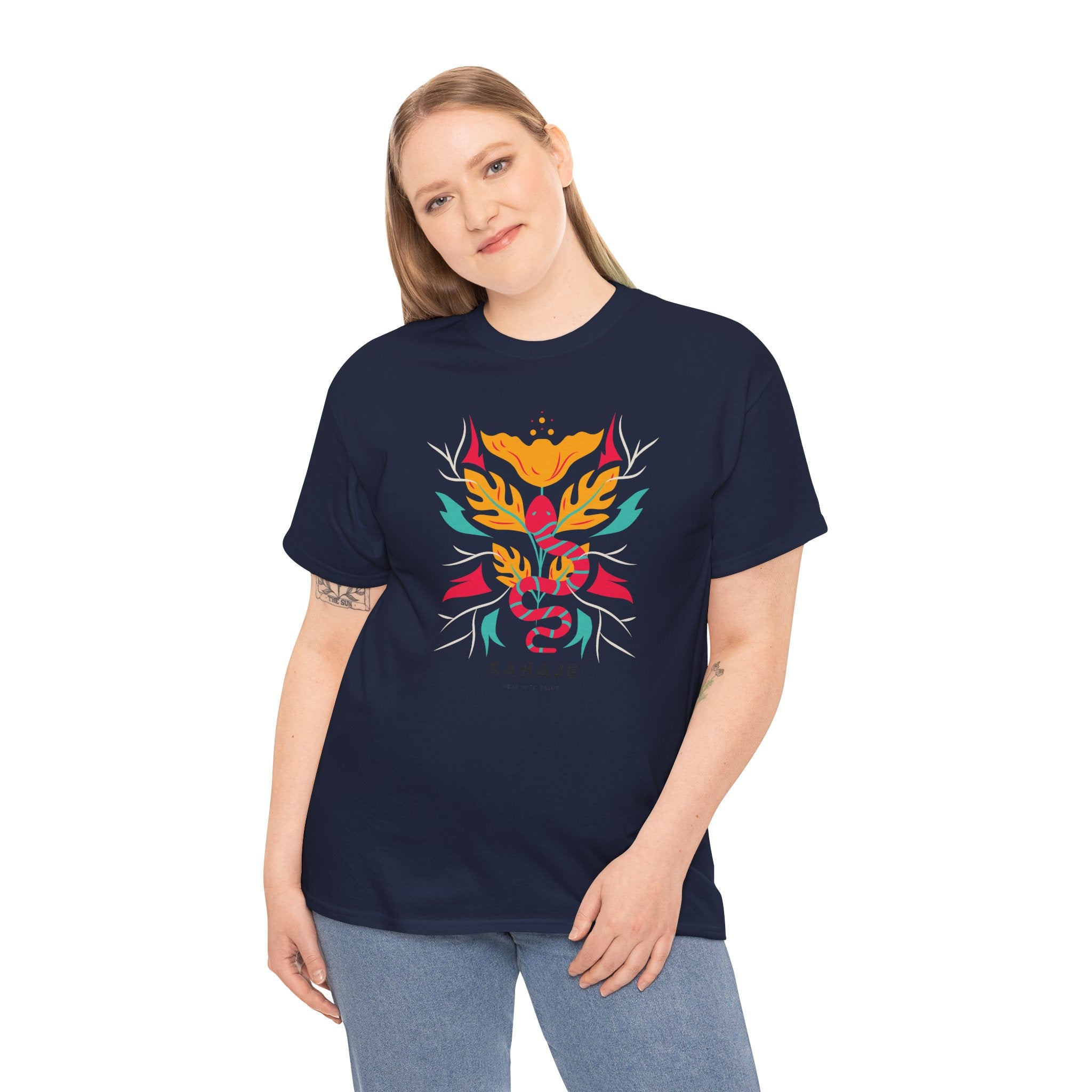 Sahaje Phoenix Floral Tee