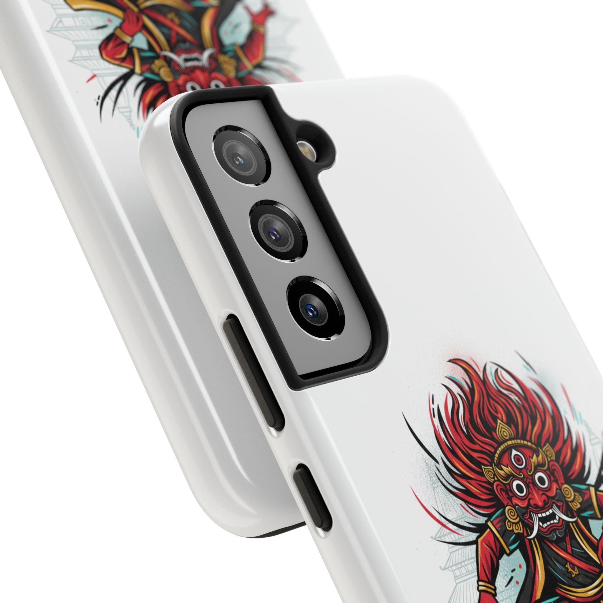 Bhairava Tough Phone Case — Bold Hindu Deity Protective Cover
