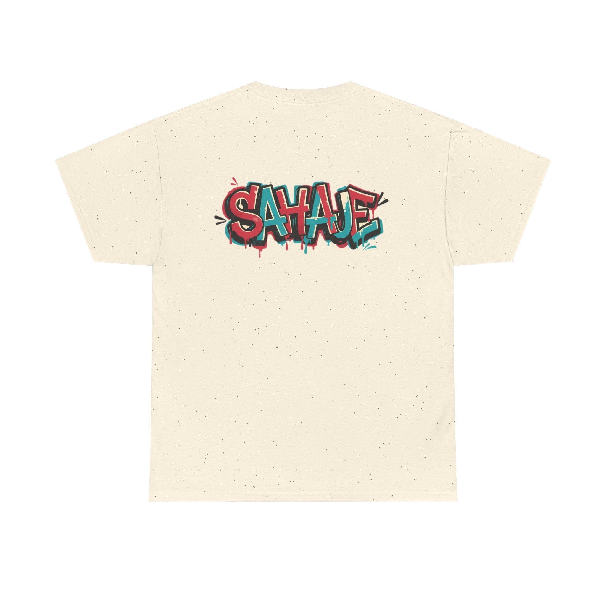 Graffiti "SAVAJE" Tee - Urban Streetwear Graphic T-Shirt