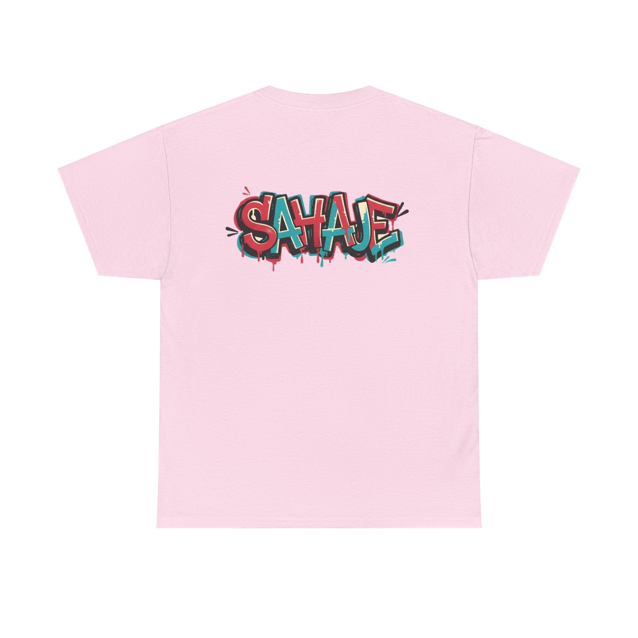 Graffiti "SAVAJE" Tee - Urban Streetwear Graphic T-Shirt