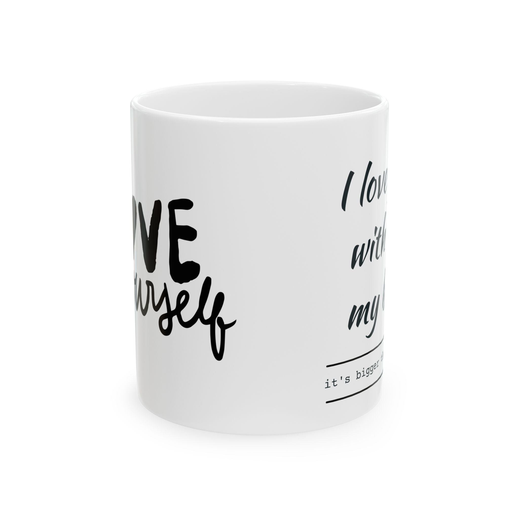 Self-Love Ceramic Mug | Inspirational Coffee Cup | Perfect Gift for Friends & Family | Motivational Tea Mug, Relaxing, Self-Care, [...]