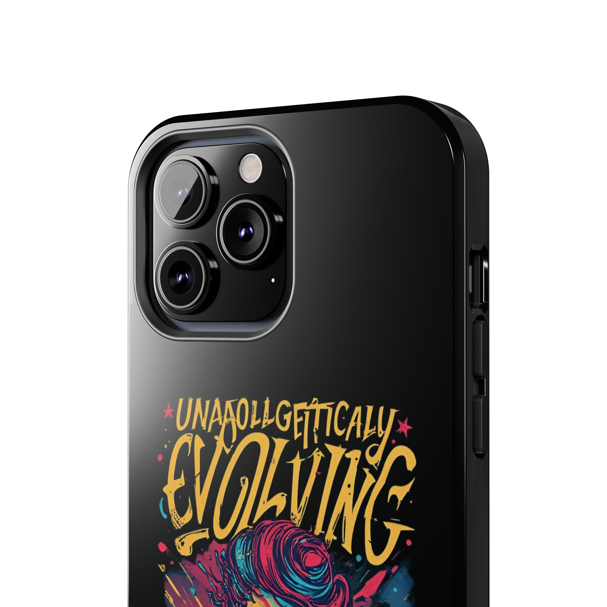 Evolving Butterfly Phone Case — "Unapologetically Evolving" Artistic Protective Case