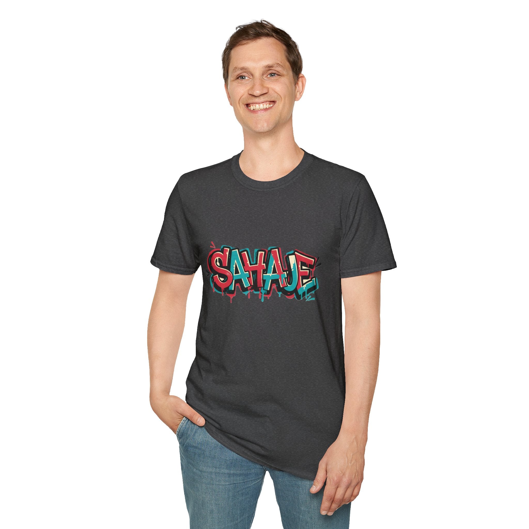 Graffiti 'SAVAGE' Tee — Urban Streetwear Graphic T-Shirt