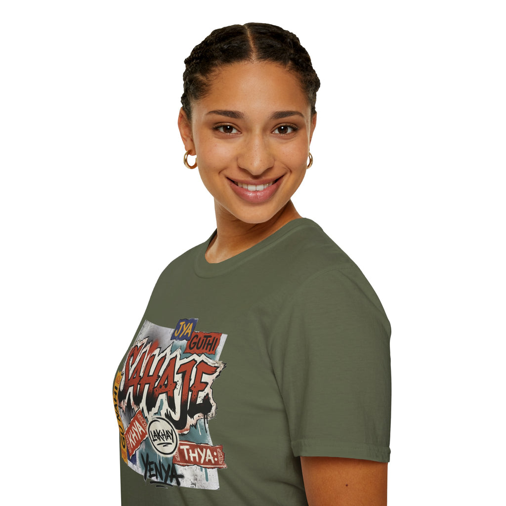T-Shirt , Sahaje brand's Streetwear , local craftmanship - Perfect gift for Men and Women