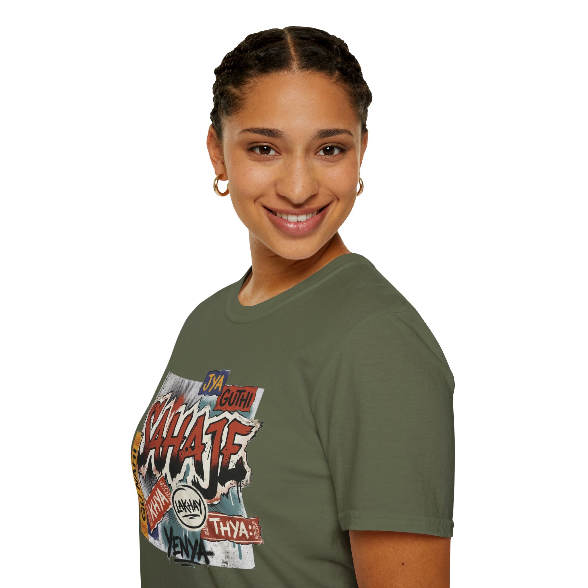 T-Shirt , Sahaje brand's Streetwear , local craftmanship - Perfect gift for Men and Women