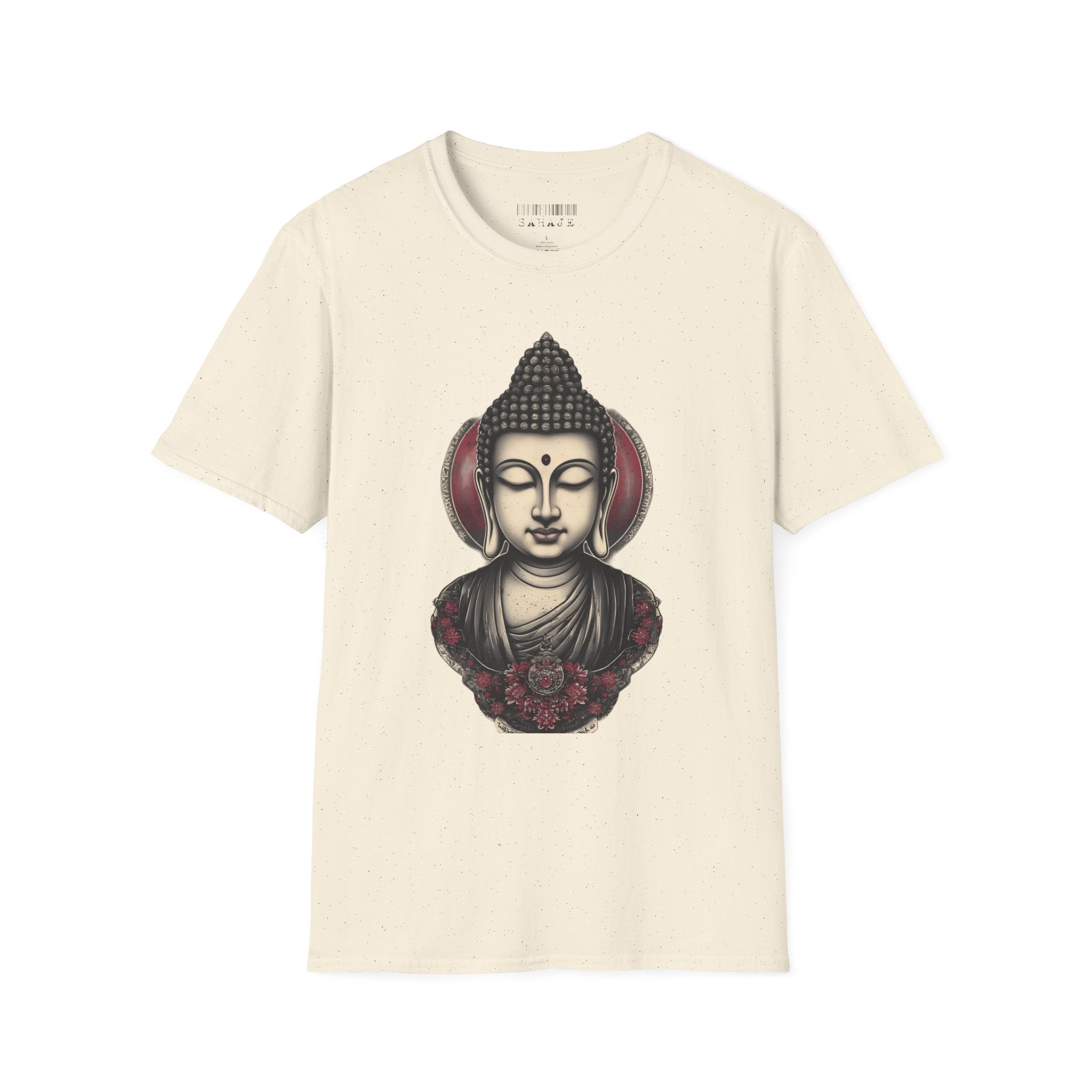 Buddha Portrait T-Shirt — Zen Meditation Graphic Tee