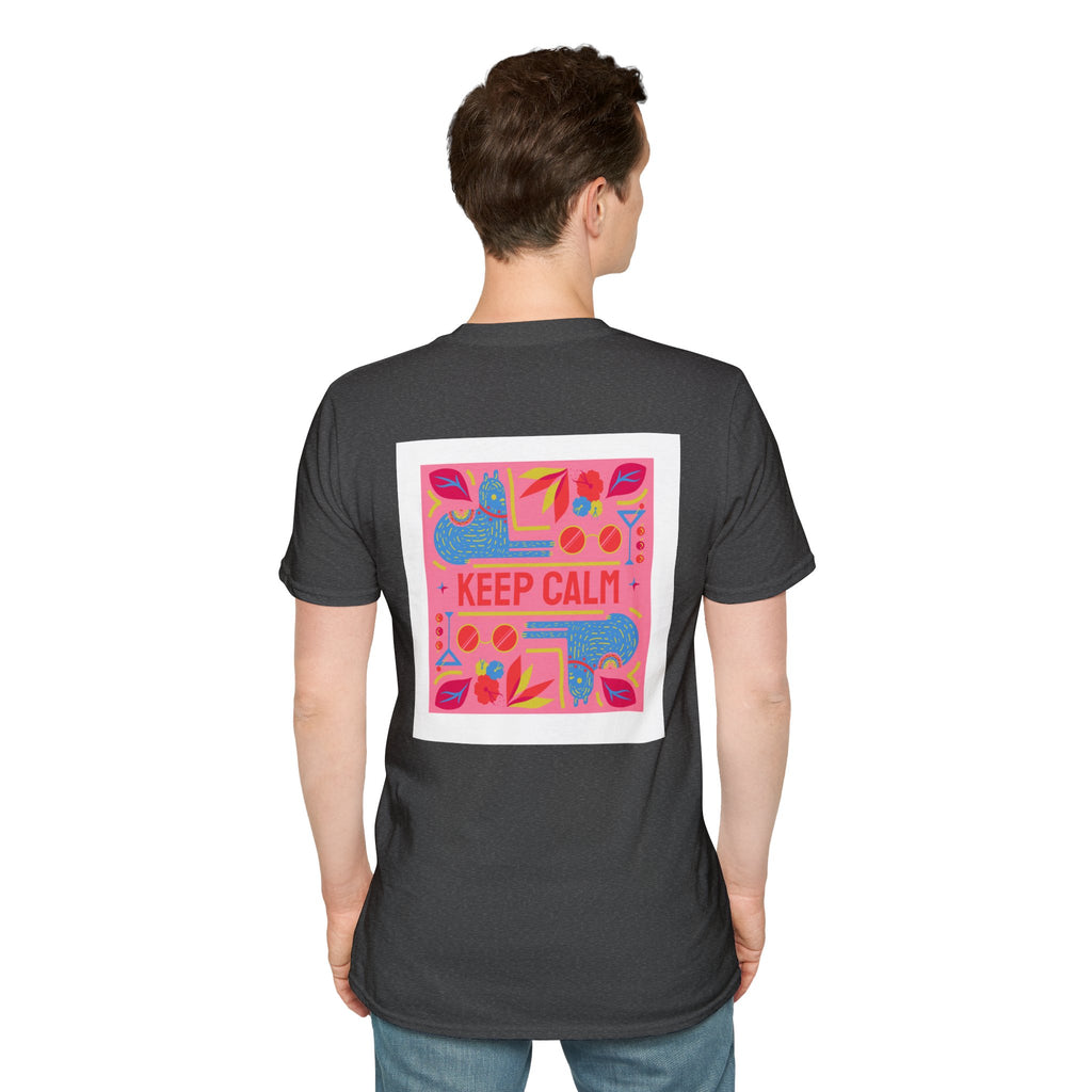 Keep Calm Floral Graphic T-Shirt
