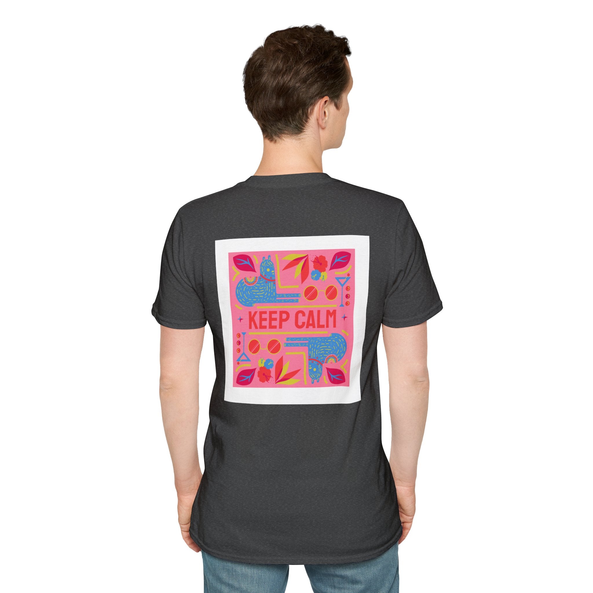 Keep Calm Floral Graphic T-Shirt