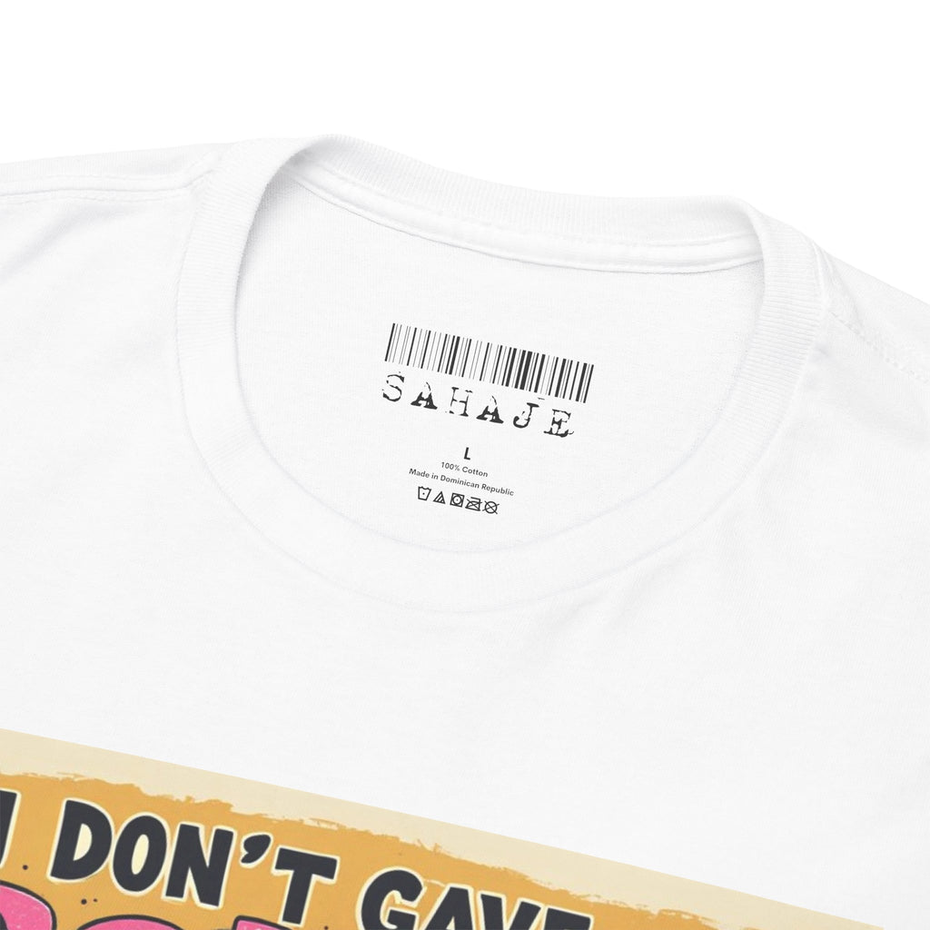I Don't Give A Snair! Tee — Funny Mouse & Cat Graphic T-Shirt