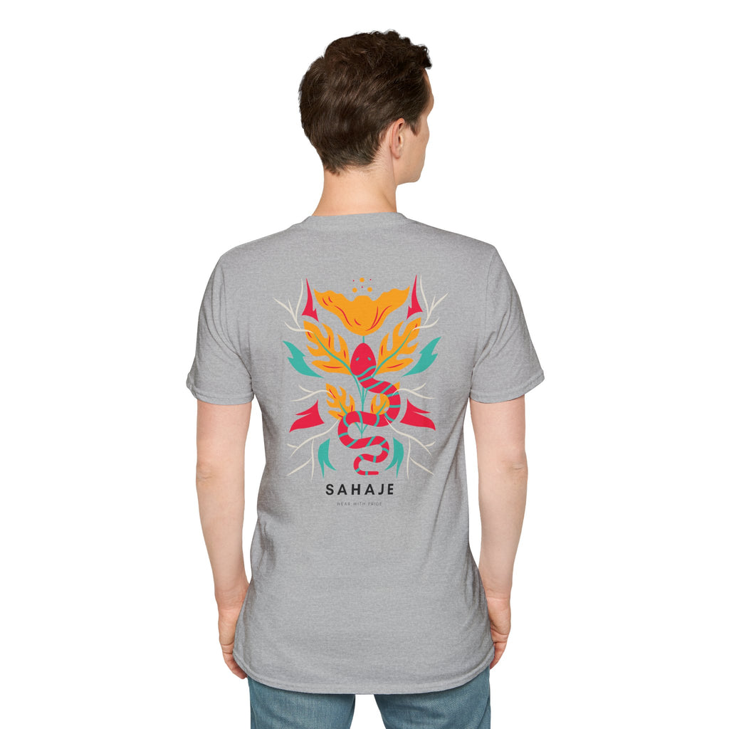 Sahaje Floral Serpent T-Shirt