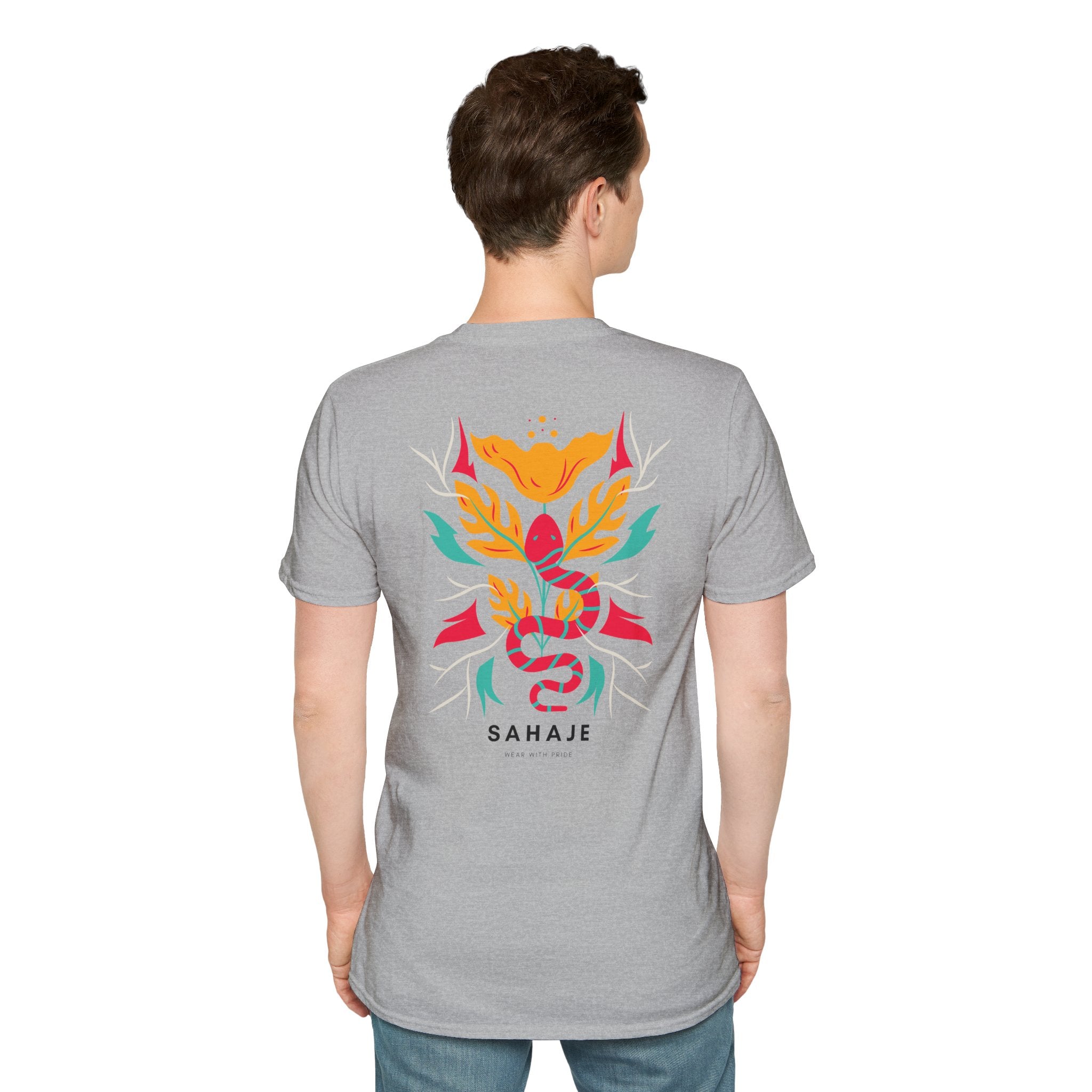 Sahaje Floral Serpent T-Shirt