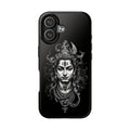 Phone Case — Intricate Lord Shiva Illustration on Black Tough Case