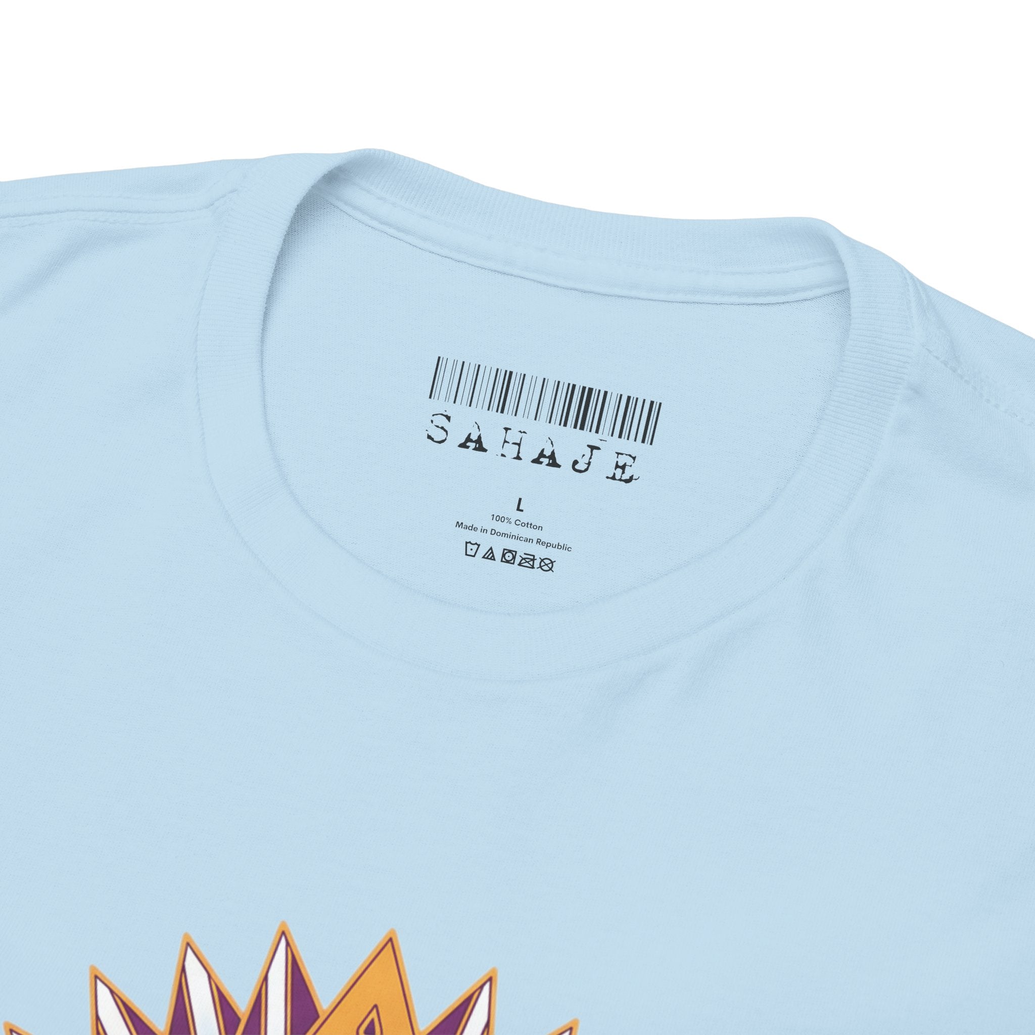 Spiritual Goddess Sun Mandala Tee — Colorful Boho Yoga T‑Shirt