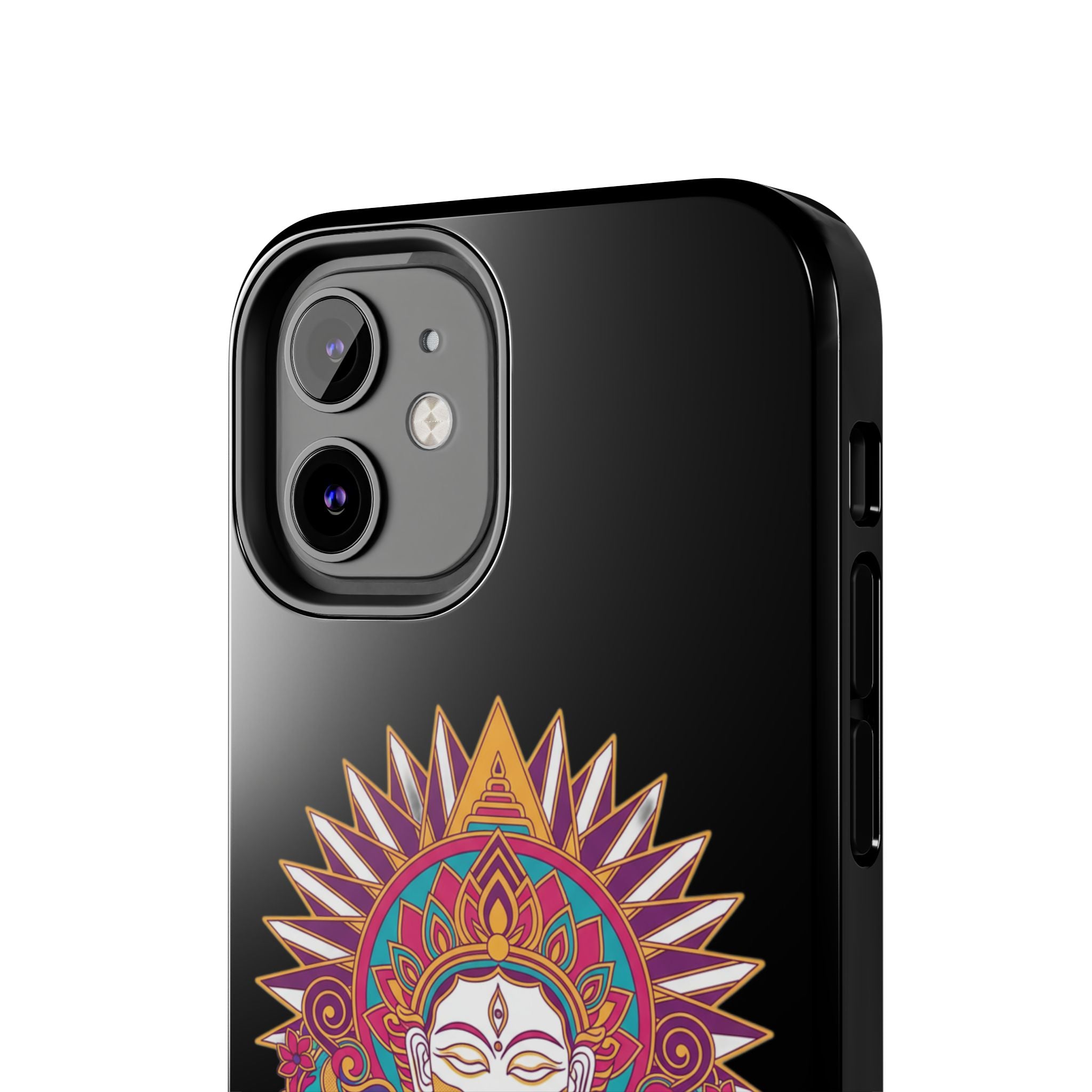 Buddha Mandala Tough Phone Case — Protective Spiritual iPhone Cover