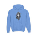 Shiva Illustration Youth Hoodie — Mystical Hindu God Graphic Pullover