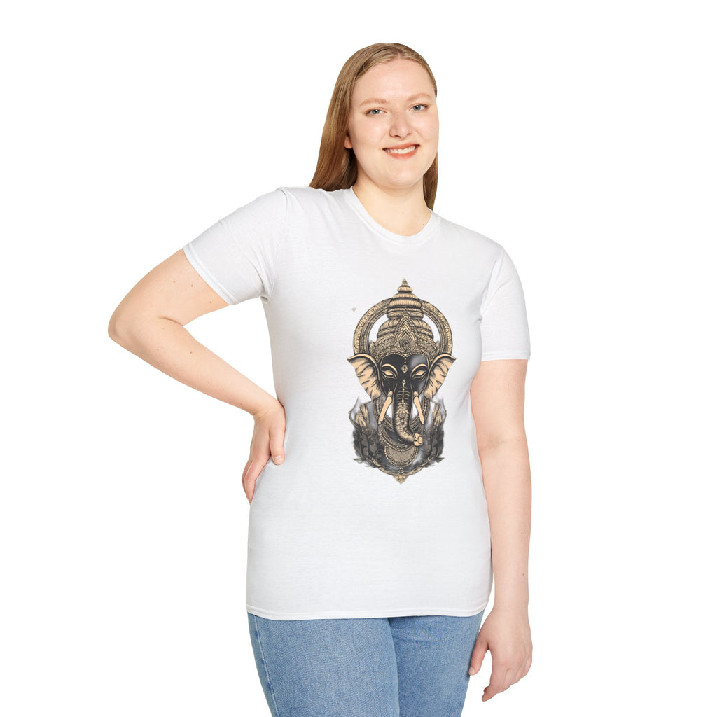 Ganesha Elephant Graphic T-Shirt