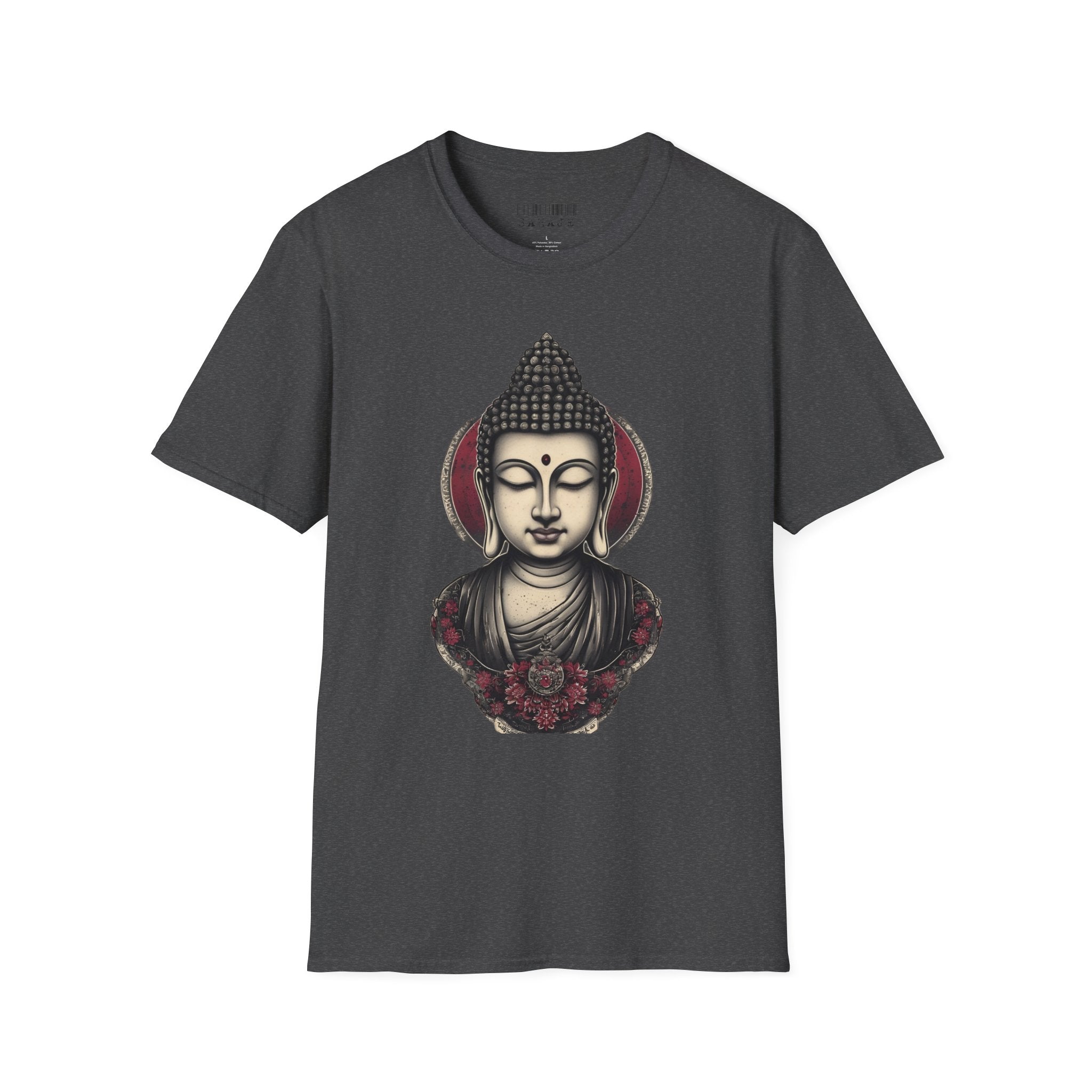 Buddha Portrait T-Shirt — Zen Meditation Graphic Tee