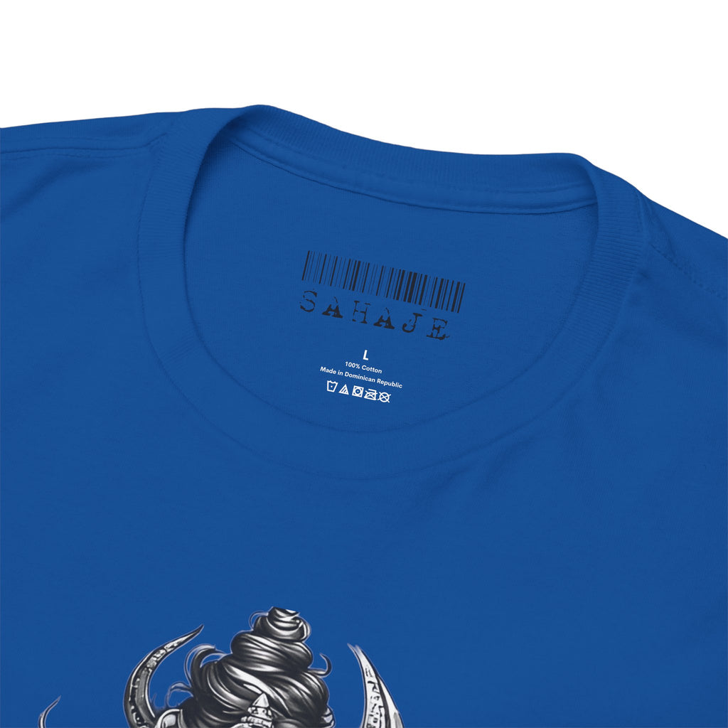 Shiva Portrait Tee — Hindu God Shiva Graphic T-Shirt
