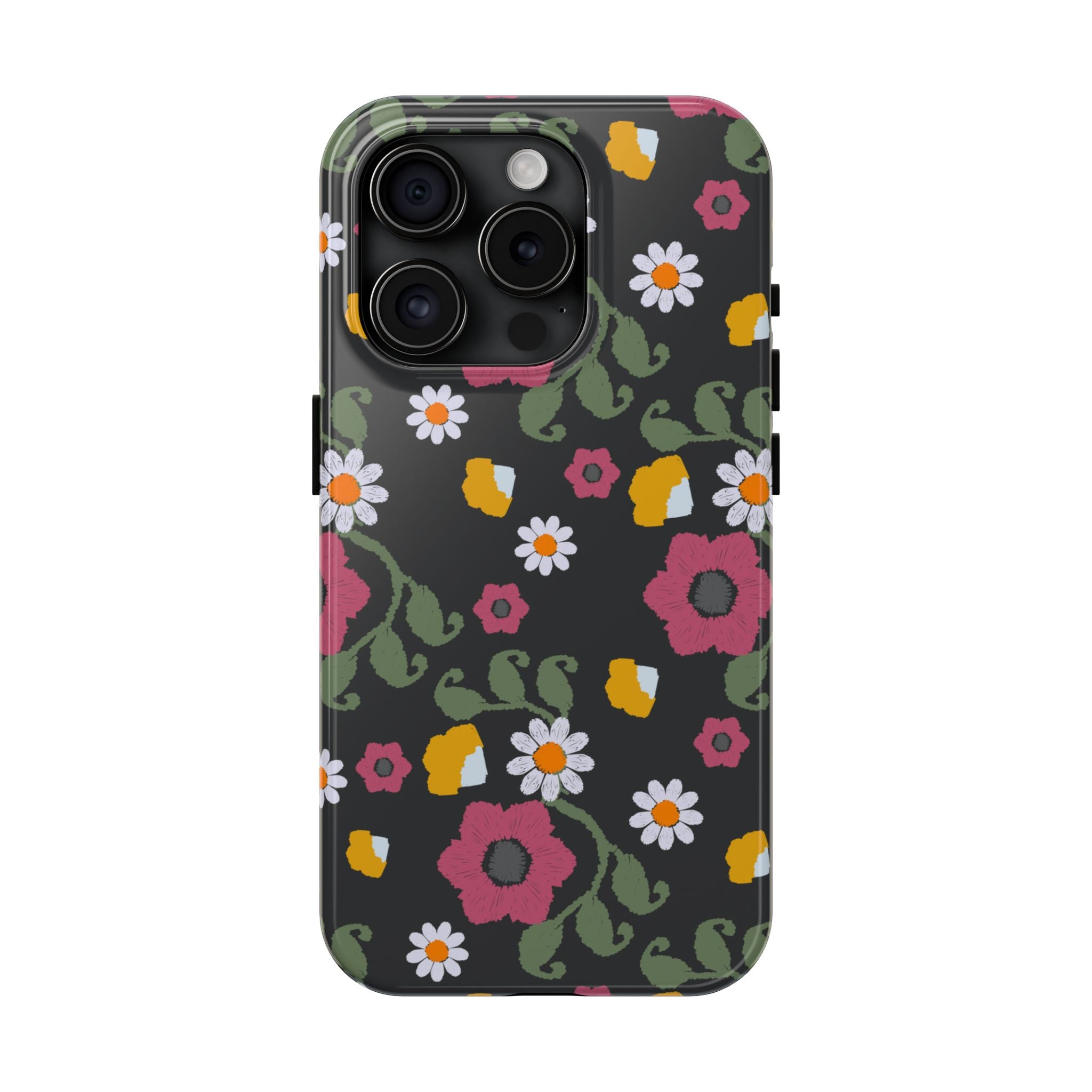 Floral Tough Phone Cases | Vibrant Protection for Everyday Use | Gift for Her, Trendy Accessories, Birthday, Mother's Day