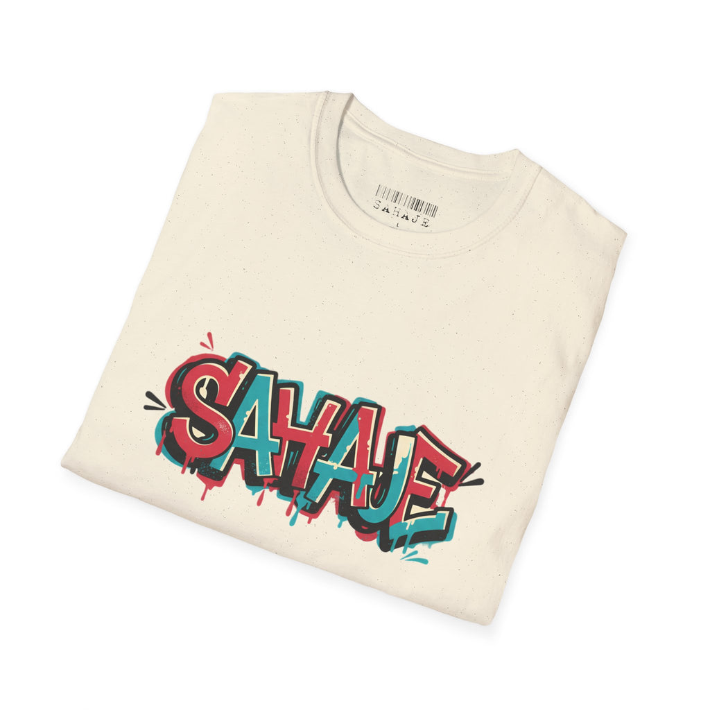 Graffiti 'SAVAGE' Tee — Urban Streetwear Graphic T-Shirt