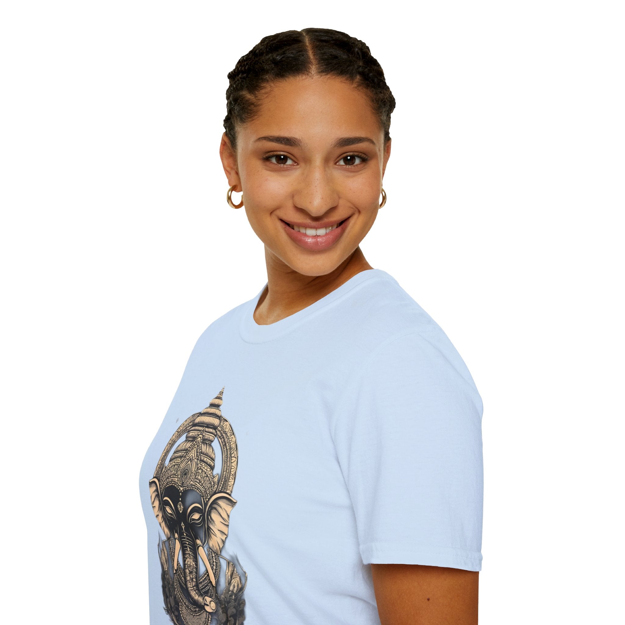 Ganesha Elephant Graphic T-Shirt