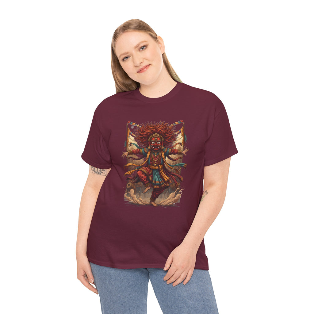 T-Shirt — Tribal Dancer Graphic Tee (Native Spirit Warrior Art)