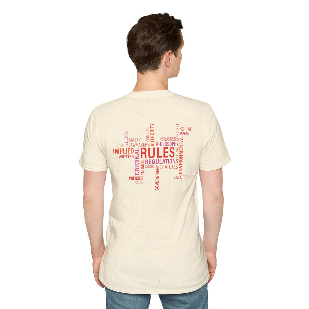 Ice Cream Twist T-Shirt — Colorful Swirl Back Print (Sahaje)