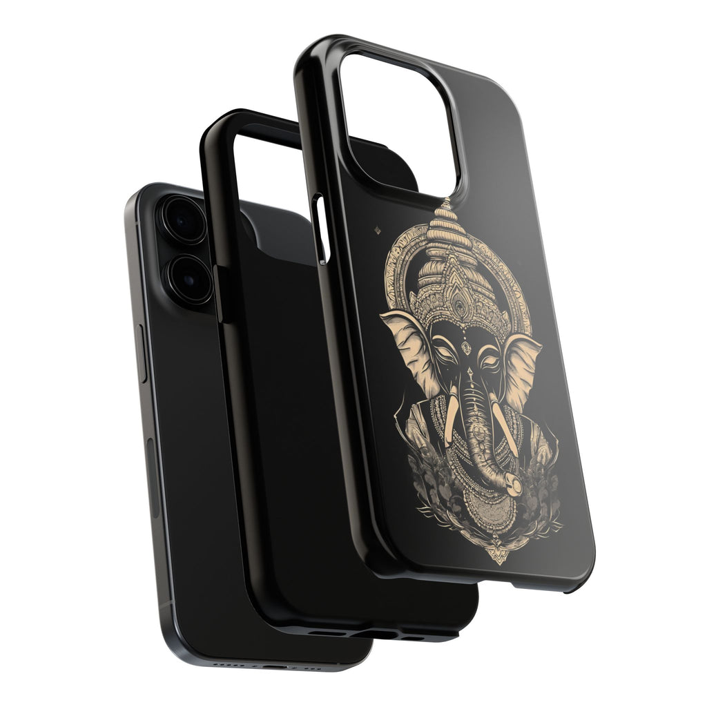 Ganesha Tough Phone Case — Protective Hindu Elephant Design