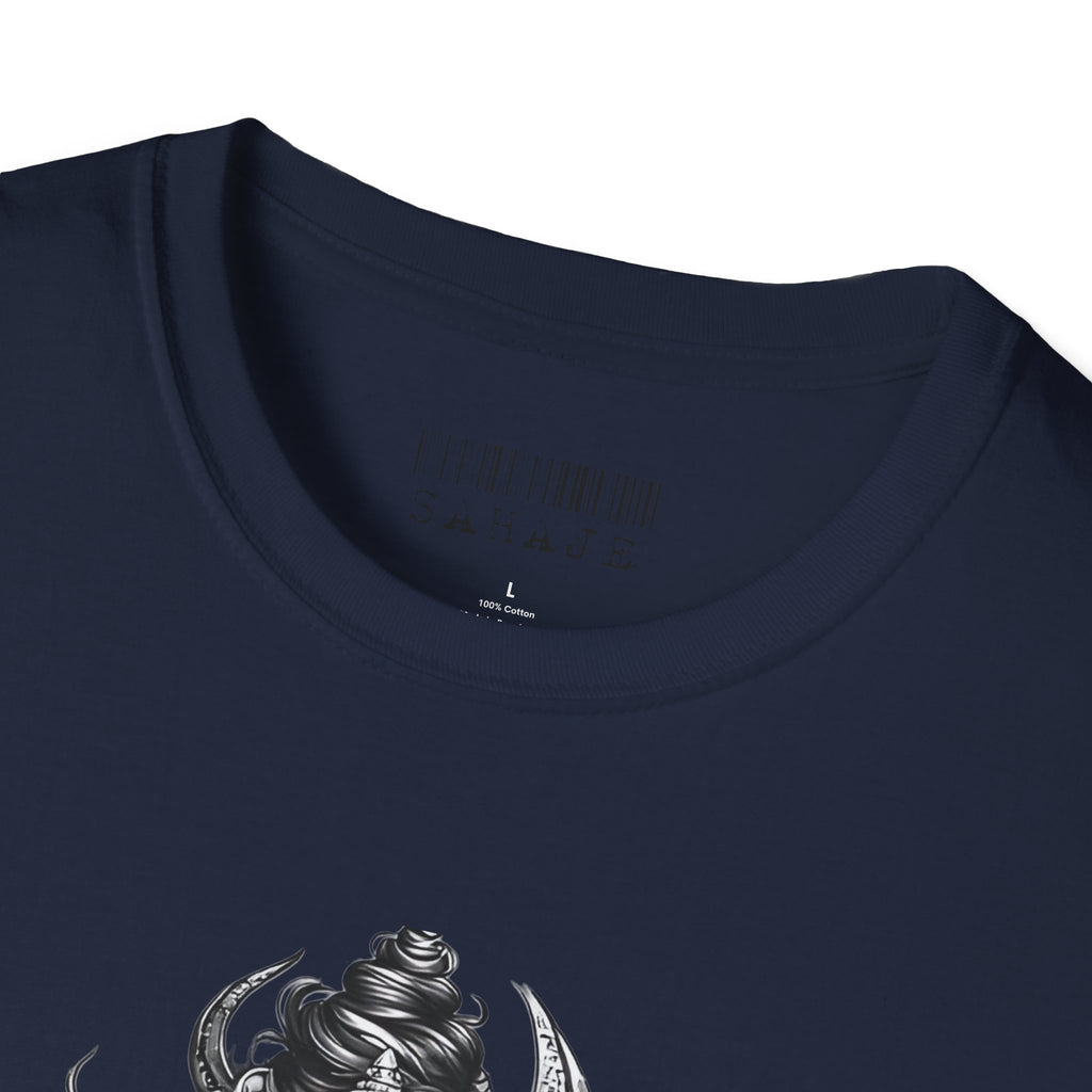 Shiva Portrait T-Shirt – Detailed Hindu Deity Graphic Tee