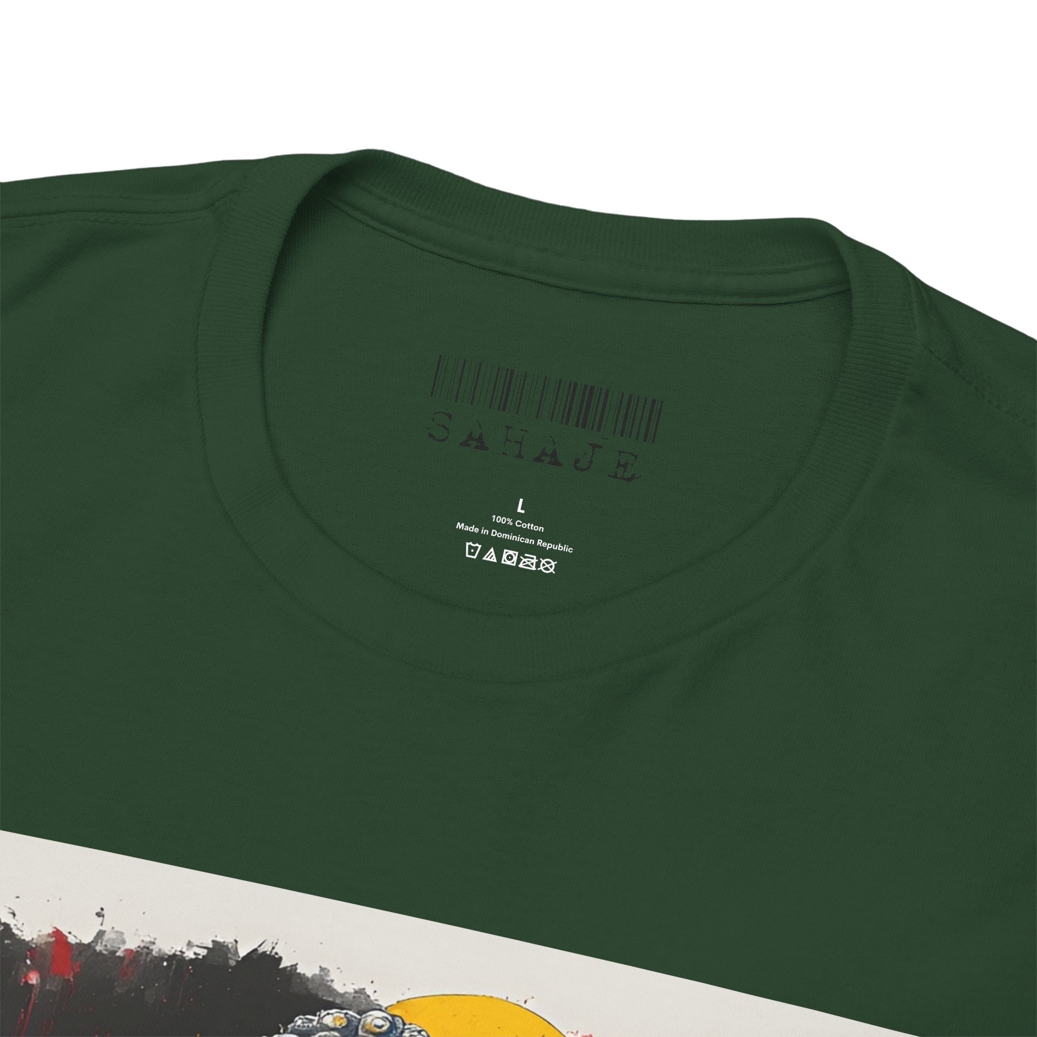 Buddha Peace Tee — Colorful Buddha & Doves Graphic T-Shirt