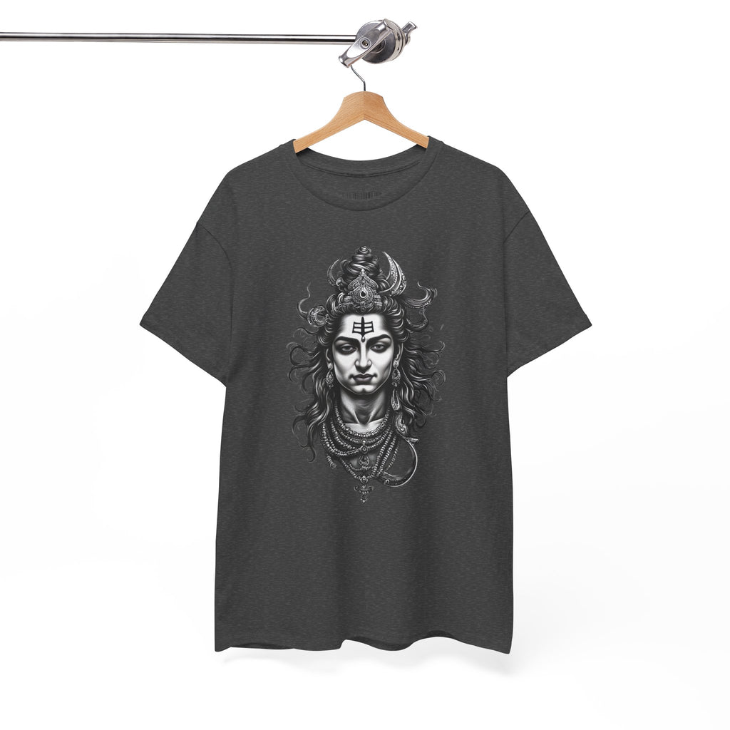 Shiva Portrait Tee — Hindu God Shiva Graphic T-Shirt