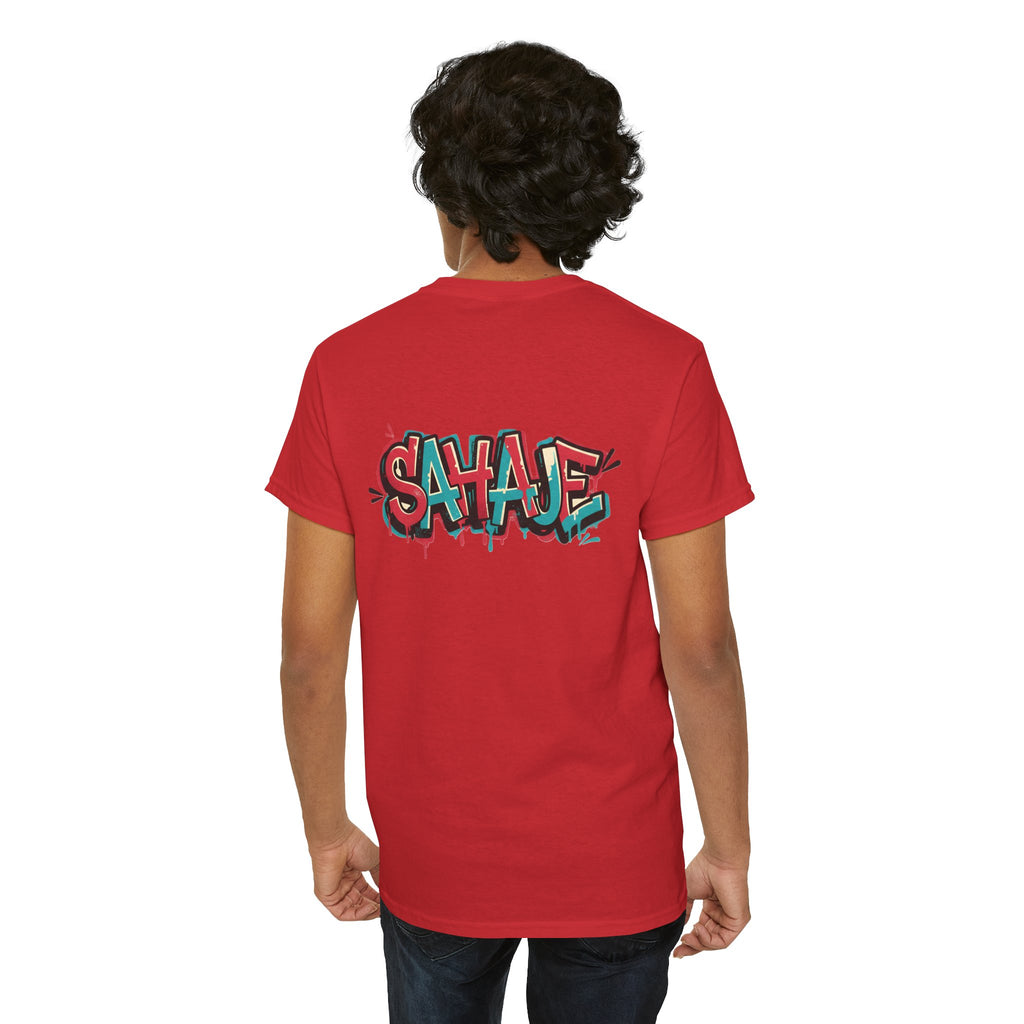 Graffiti "SAVAJE" Tee - Urban Streetwear Graphic T-Shirt