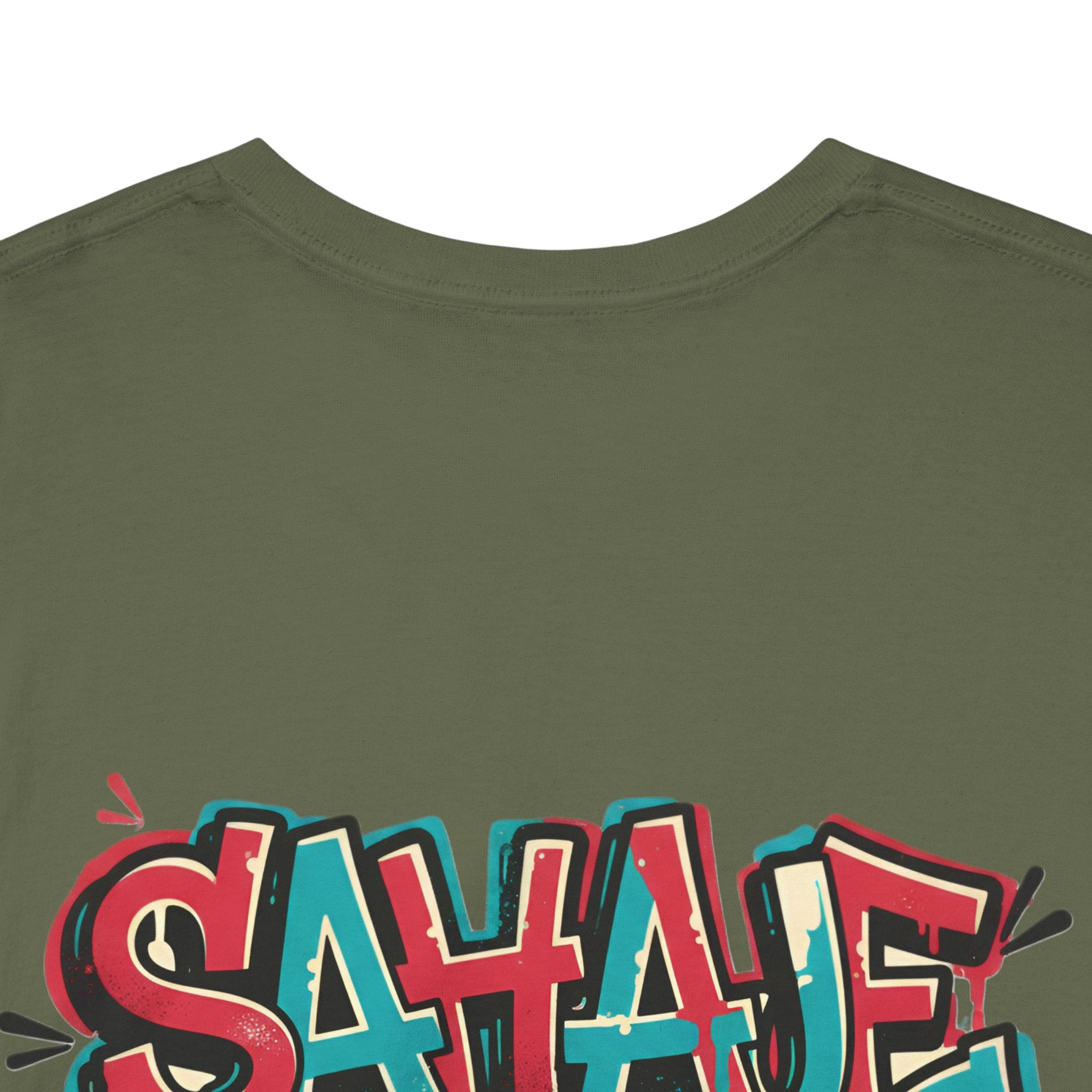 Graffiti "SAVAJE" Tee - Urban Streetwear Graphic T-Shirt