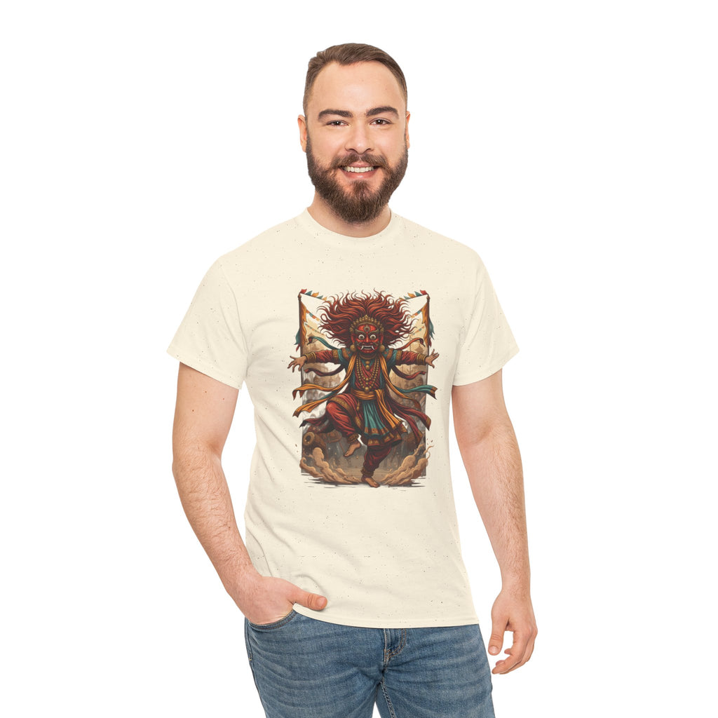 T-Shirt — Tribal Dancer Graphic Tee (Native Spirit Warrior Art)