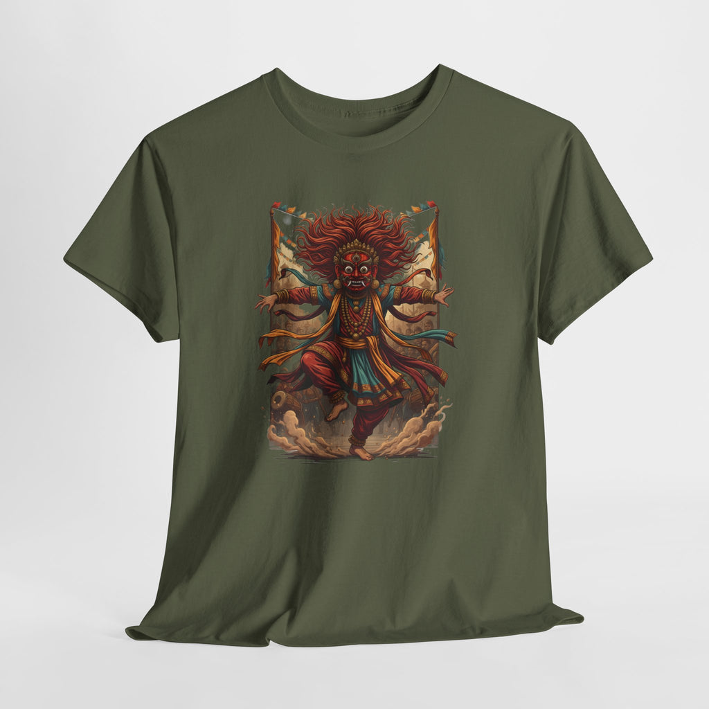 T-Shirt — Tribal Dancer Graphic Tee (Native Spirit Warrior Art)