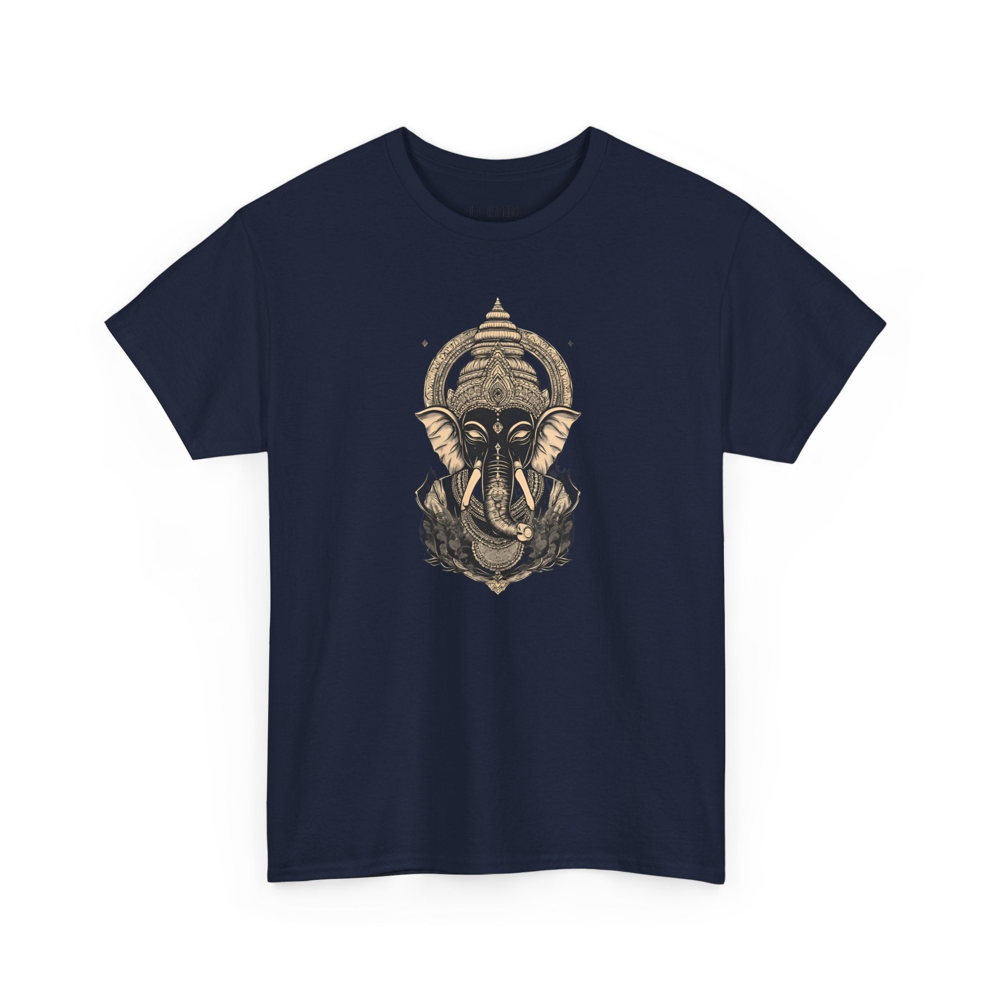 Elephant Mandala T‑Shirt — Spiritual Ganesha-Inspired Graphic Tee