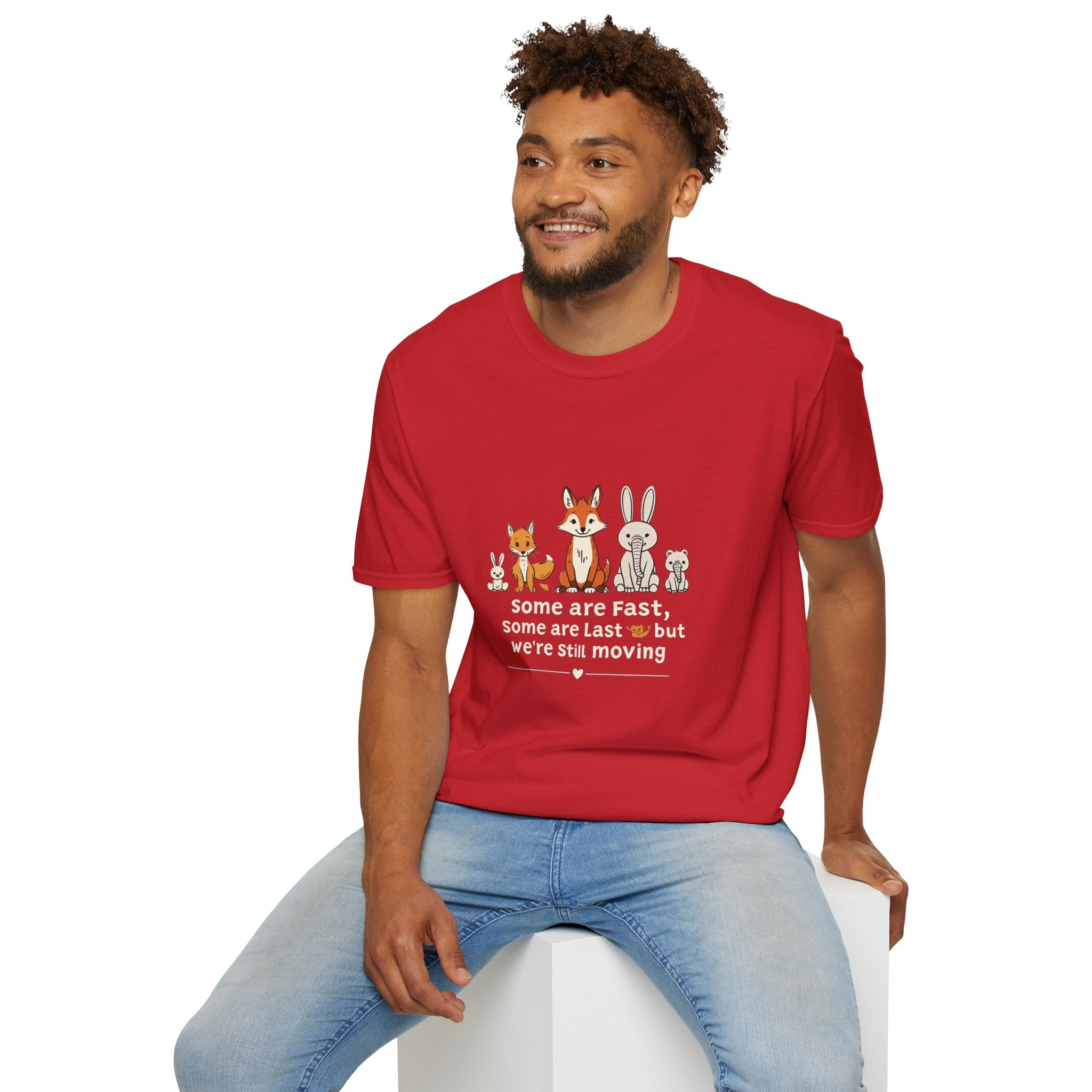 Woodland Friends T-Shirt — Cute Fox, Bunny & Squirrel Graphic