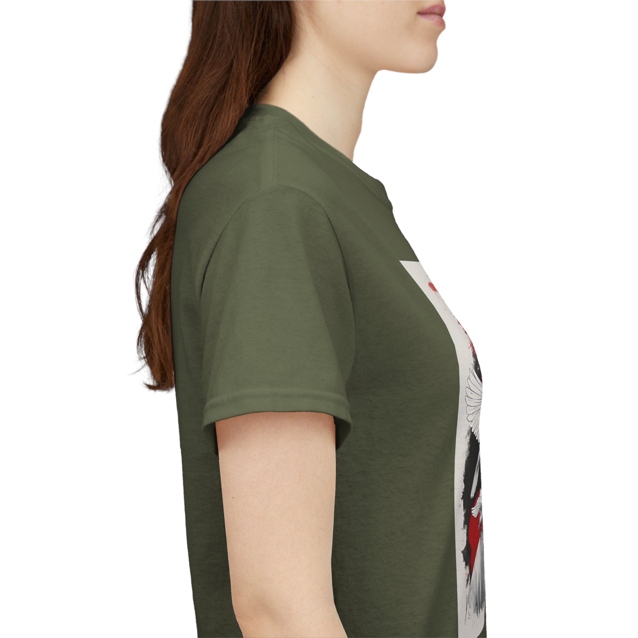 Buddha Peace Tee — Colorful Buddha & Doves Graphic T-Shirt