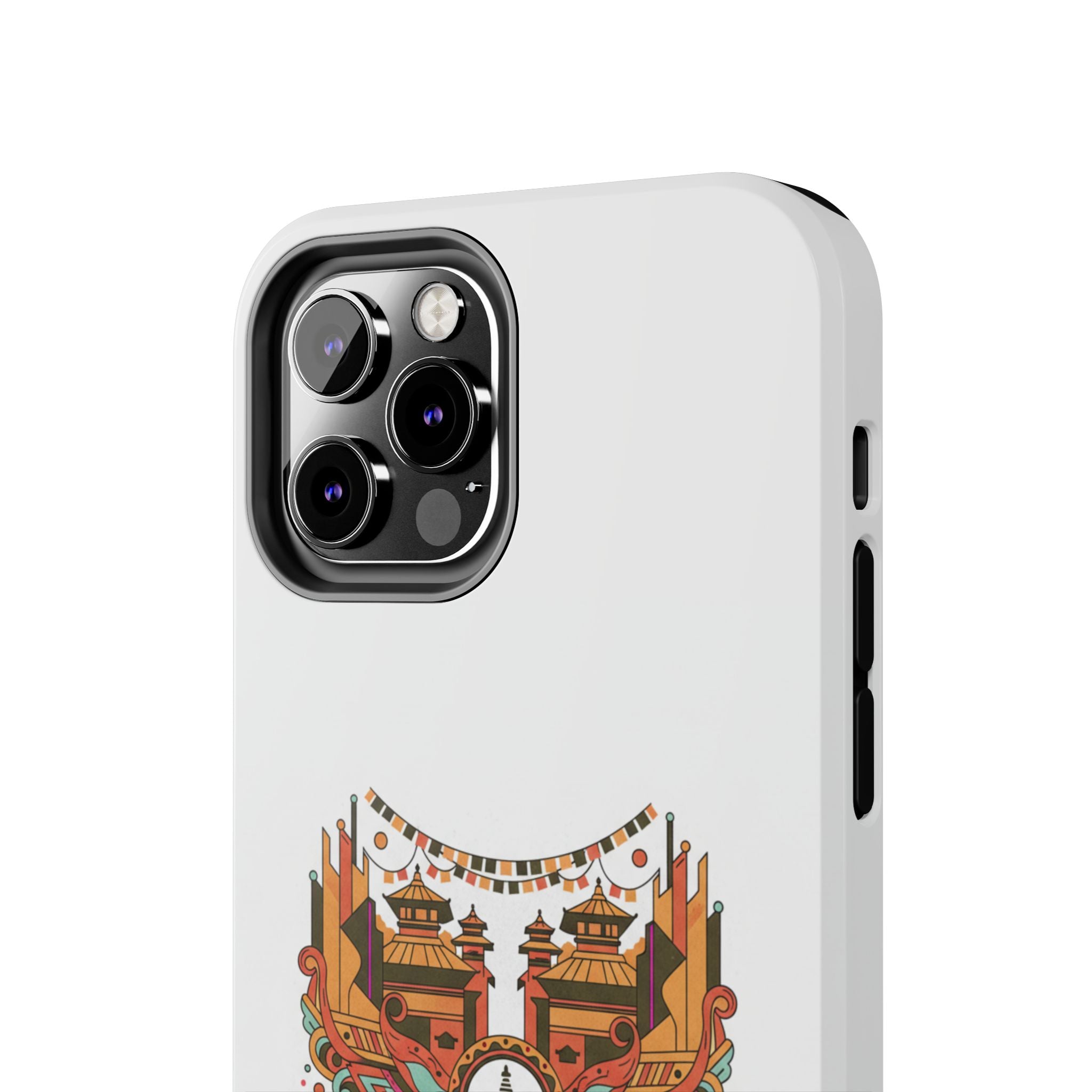 Tough Phone Case — Vintage Temple Mandala Design