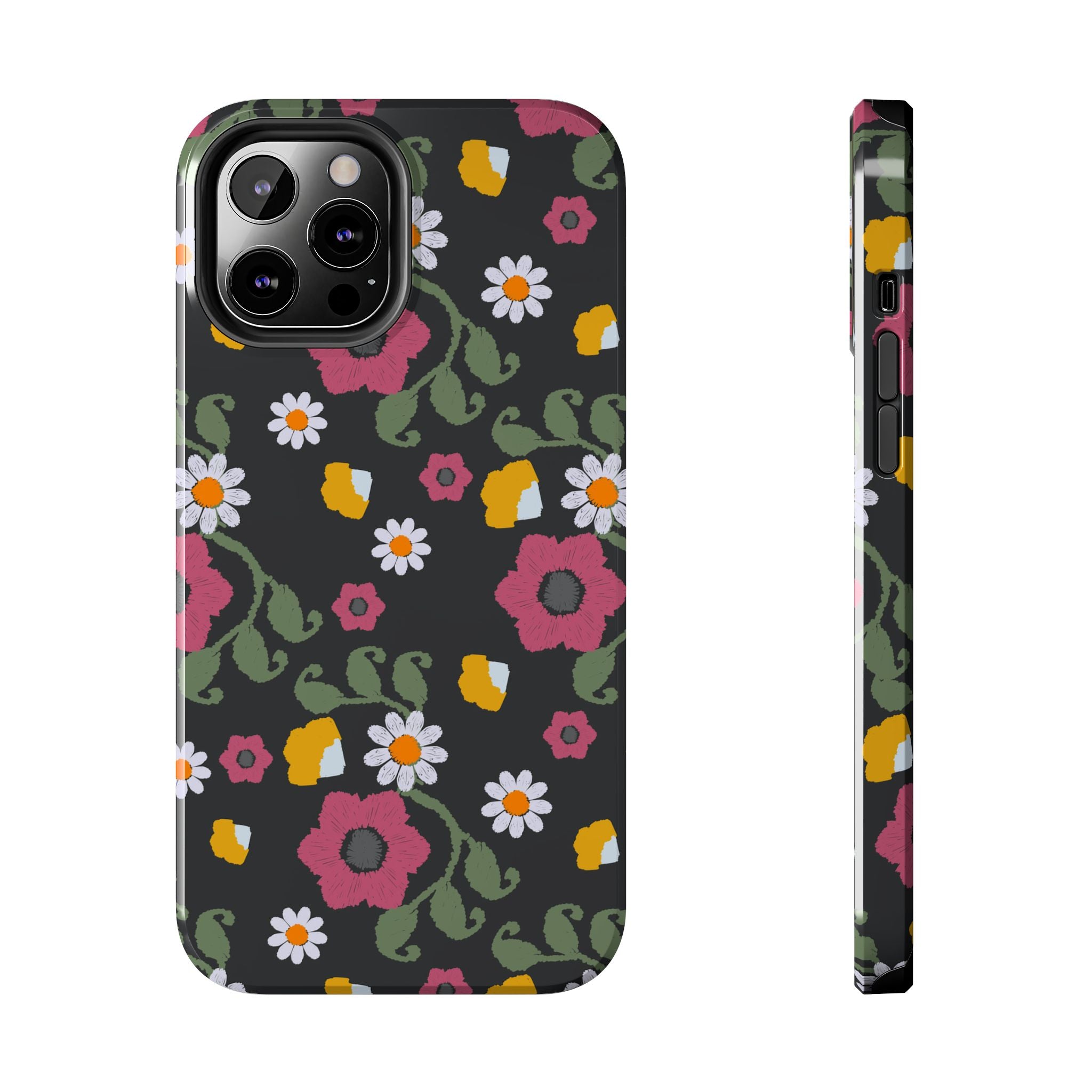 Floral Tough Phone Cases | Vibrant Protection for Everyday Use | Gift for Her, Trendy Accessories, Birthday, Mother's Day