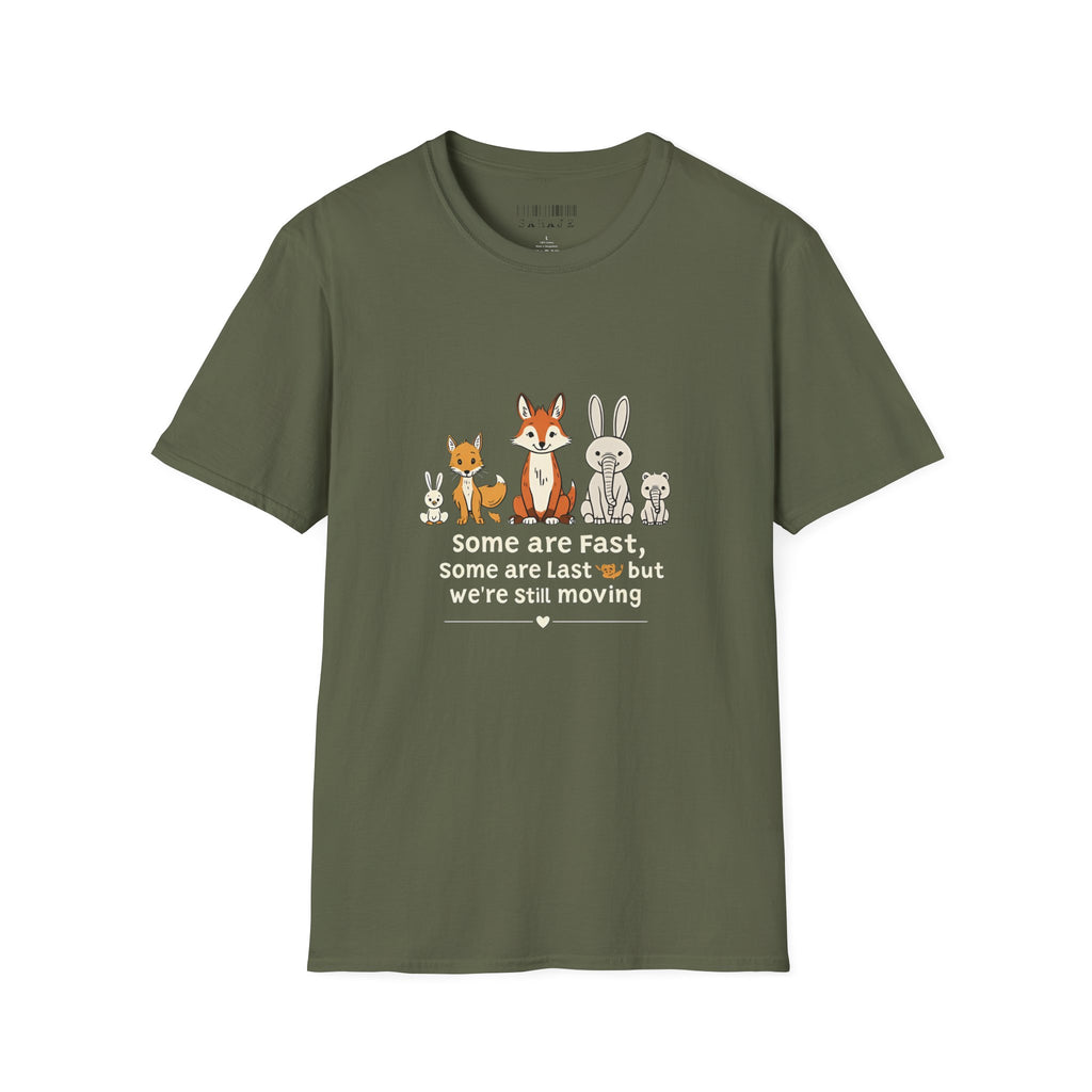 Woodland Friends T-Shirt — Cute Fox, Bunny & Squirrel Graphic