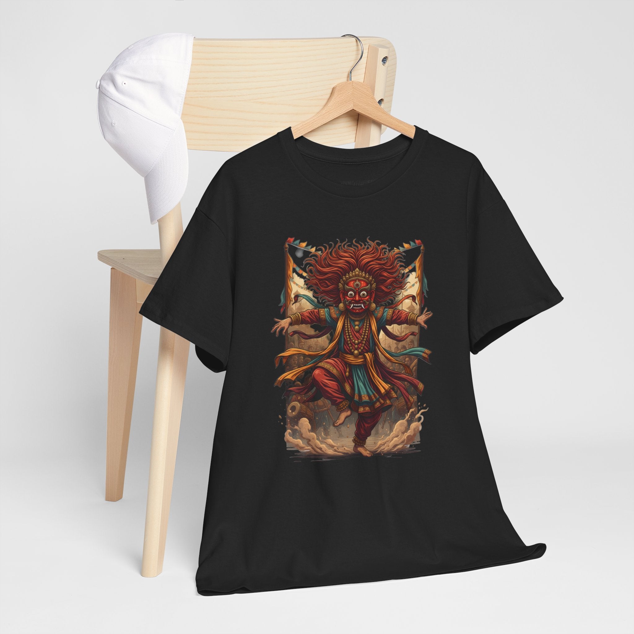 T-Shirt — Tribal Dancer Graphic Tee (Native Spirit Warrior Art)