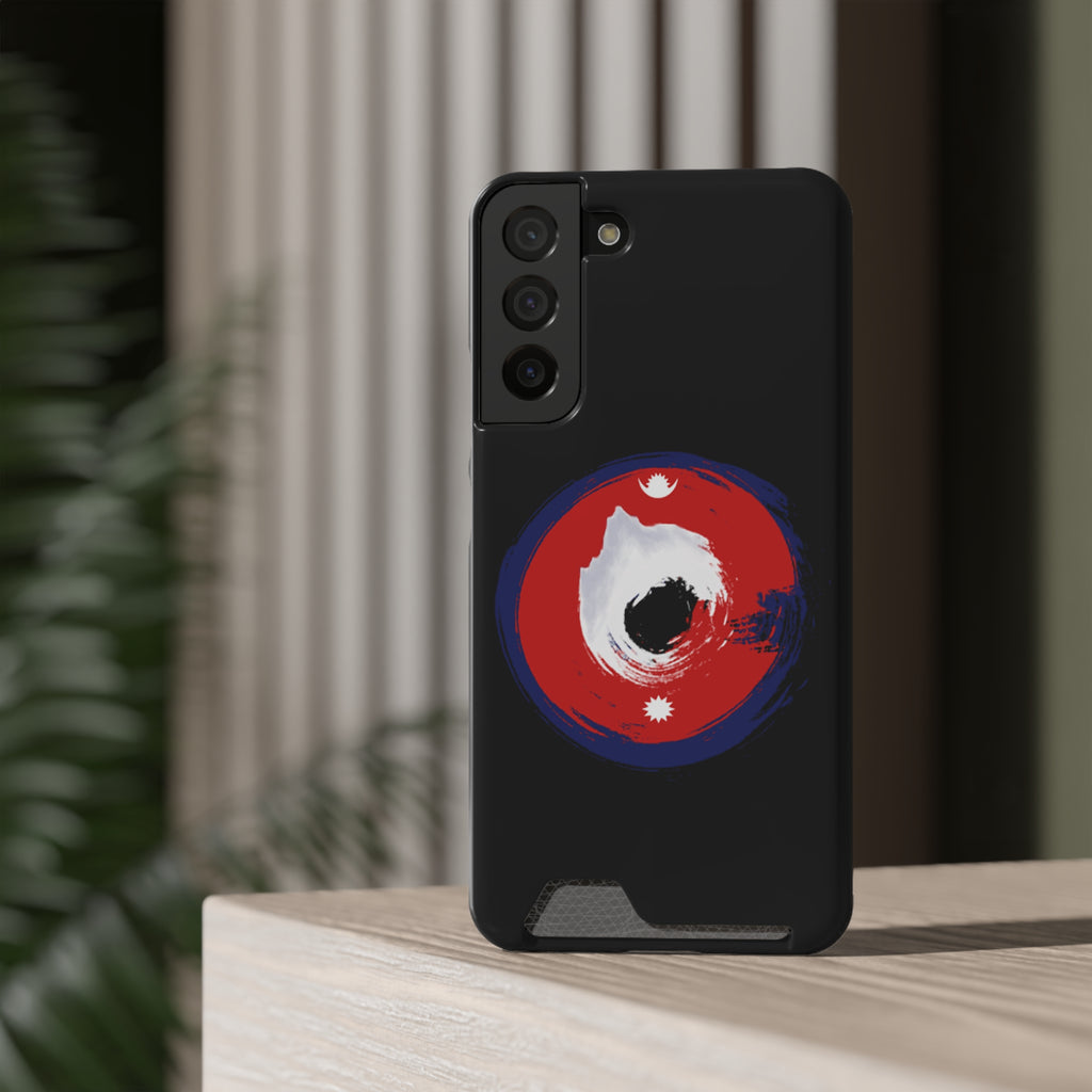 Sleek Phone Case with Card Holder – Unique Design, Gift for Students, Stylish Accessory, Everyday Use, Functional & Fashionable