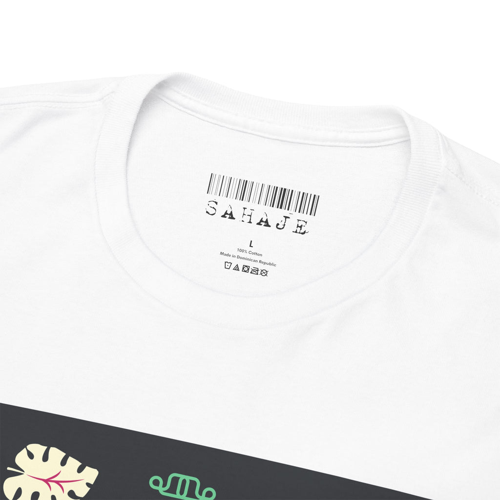 Mushroom Folk Art Tee — Whimsical Forest Graphic T-Shirt