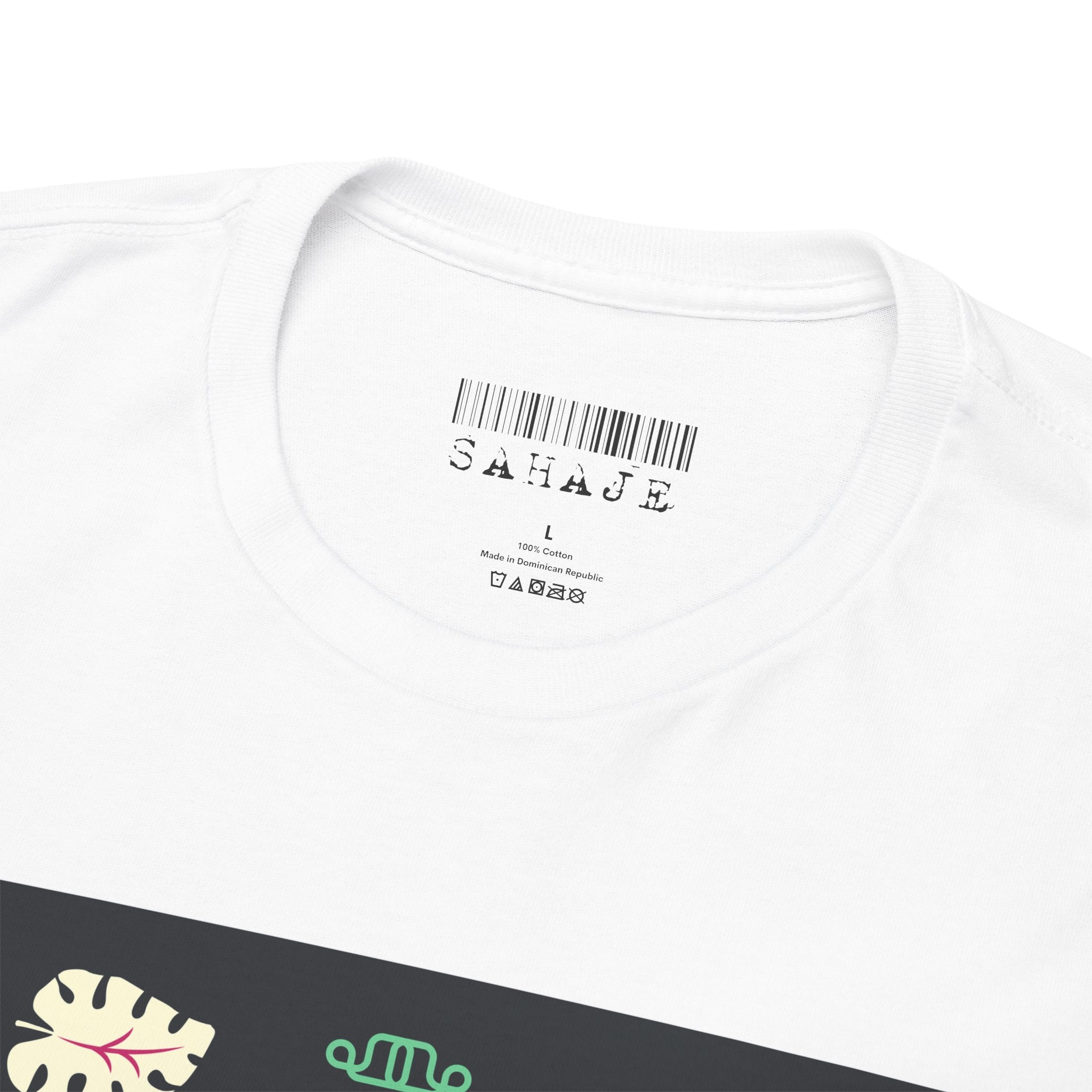 Mushroom Folk Art Tee — Whimsical Forest Graphic T-Shirt