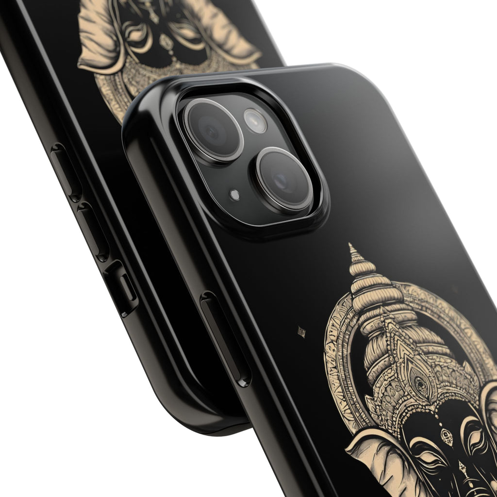 Ganesha Tough Phone Case — Protective Hindu Elephant Design