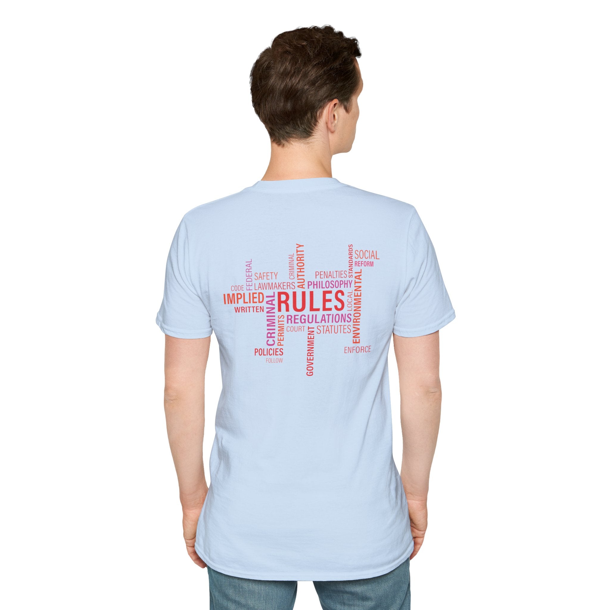 Ice Cream Twist T-Shirt — Colorful Swirl Back Print (Sahaje)