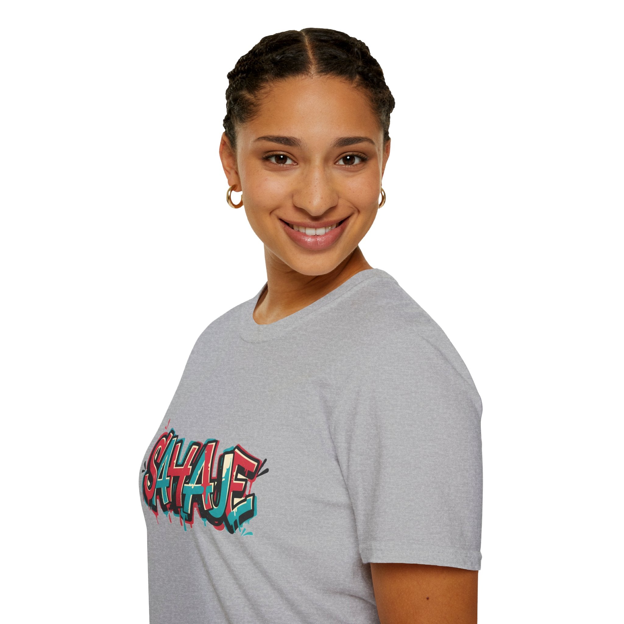 Graffiti 'SAVAGE' Tee — Urban Streetwear Graphic T-Shirt