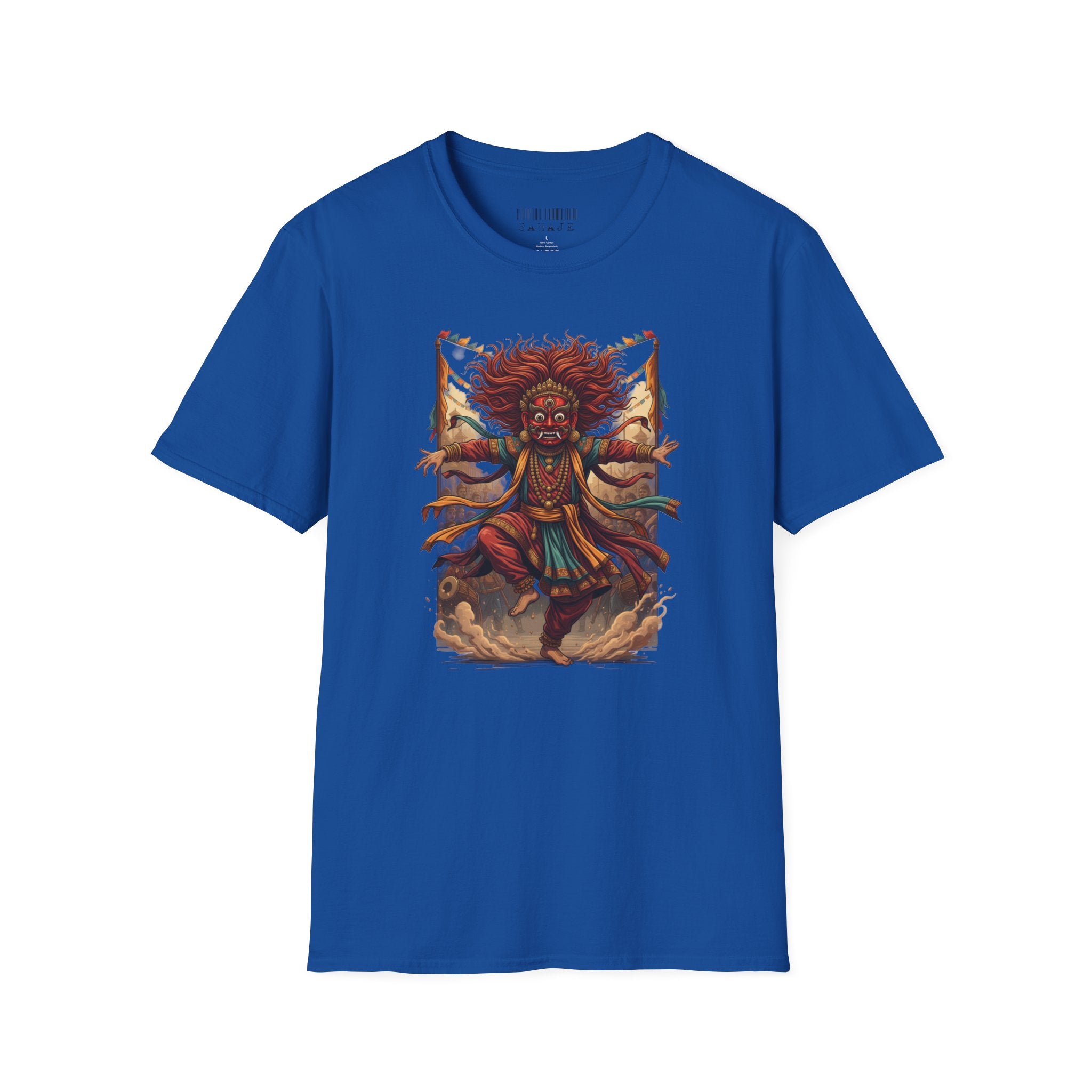 Native Warrior Spirit T‑Shirt — Tribal Dance Illustration